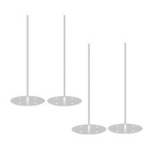 4PCS Clear Acrylic Donut Display Stand for Dessert Table, Bagel Stand Holder, for Party, Christmas, Birthday