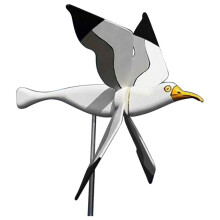 MöWen Asuka WindmüHle, Neue Fliegende MöWenwindmüHle, Gartenspinner, Papagei, MöWe, Vogel, Kinderspielzeug, Pneumatisches Oberteil