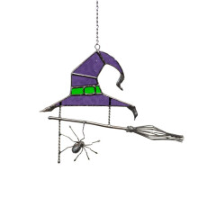 Heksenhoed Raam Hangende Halloween Decoratie Halloween Gotische Decoratie