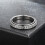 Drehbarer Anti-Stress-Ring Silver 4