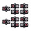 10Pcs PCB Mount 2 Position Stereo Audio Video Jack RCA Female Connector 1