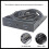 Painel frontal para compartimento de disquete de 3,5 polegadas para desktop com 2 conectores USB 3.0 + porta HD para microfone para PC C 5