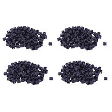 400 Peças de Plástico Preto de 5 mm com Suporte de Clipe de LED Estojos para Montagem em Painel