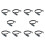 10X USB C to  Cable Adapter 4K 60Hz Cable Adapter for  3 Compatible for Android Phone  ChromeBook 1