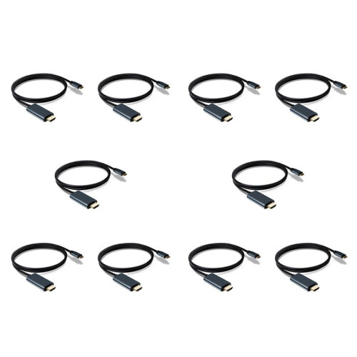 10X USB C to  Cable Adapter 4K 60Hz Cable Adapter for  3 Compatible for Android Phone  ChromeBook