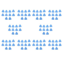 100 Pcs Opening Pry Tool for Cell Phone Mobile Phone Screen Case LCD PDA Laptop Repair /Guitar Pick Light
