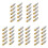 Adapter Audio Coaxial Cable Connector RCA Plug Seamless 50 Pcs 1