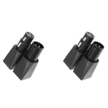 DMX to RJ45 Connector RJ45 Ethernet to 3 Pin XLR DMX Female & Male Adapter Sets (3PIN 2Pair)