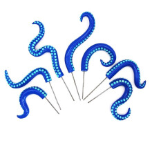 7PCS SeaMonster Tentacles Octopus Tentacle Plant Stake Garden Stakes for Plant Decor Octopus Tentacle Stakes B