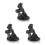 3X Suction Fixing Holder Car Mount for Camera for  Hero GPS 1