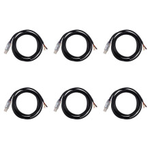 6pcs 1.8M Long Wire End,Usb-Rs485-We-1800-Bt Cable,Usb to Rs485 Serial for Equipment, Industrial Control