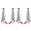 4Pcs Durable V5 J  Hotend Extruder Hot 0.4mm 3D Printer Parts for  I3 Mega 3D Printer for 1.75mm Filament 1