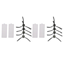 2X Staubsauger Seitenbürste Hepa Filter für M210 M210S M210B M213 Roboterstaubsauger Teile Zubehör