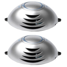 2X Car Air Refresher Purifier Oxygen Bar Ionizer Ozonizer Ozone Disinfector Sterilizer Deodorizer for Auto