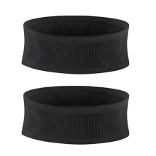 2X Running Belt,Running Fanny Pack Mobile Phone Holder,Fanny Pack for Travel and Cycling Workouts,L Black