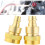 2Pcs A/C R134a to R1234yf Conversion Kit,Quick Adapter Adjustable HighandLow Voltage Connector,for A 4