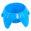 Porte-gobelets de plage en plastique bleu 4