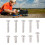 Portable Screw Kit for TT02 Model Car M3 19