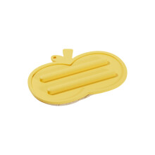 Multiple Use Silicone Apples Pot Cover Pad Heat-Yellow
