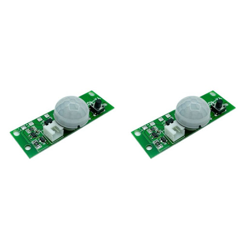 2X DIY Kits Solar Night Light Circuit Board Control Sensor Lithium Battery Charger Induction Distance