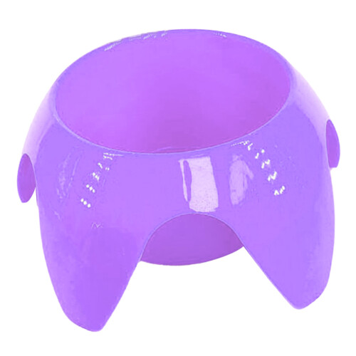 Beach Plastic Cup Holder for Drinks Snacks Sunglasses Phone Purple 1
