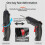 3.6V Wireless Screwdriver Kit Rechargeable Lithium Electric Hand Drill Rotatable Multi-Function Powe 2