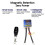 12V Car Battery Cutoff Switch Remote Control Relay with Display Battery Disconnect Cut Off Isolator 3