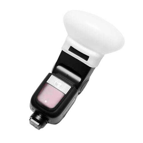 2 PCS MF-DD Dental Diffuser Silica Gel Diffusion Dome Kit for Godox MF12 Universal Flash Silicone 2