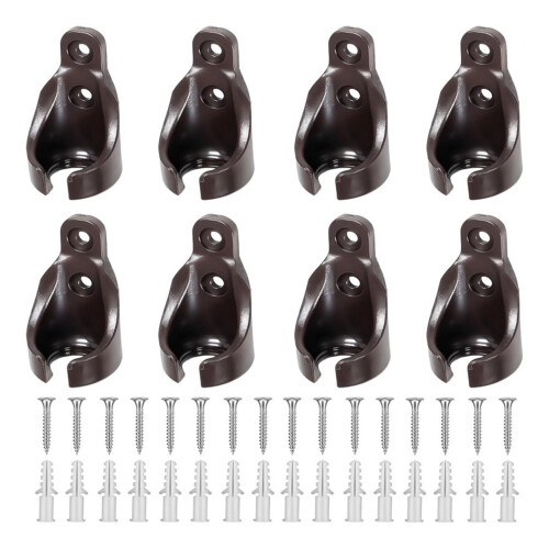 Supports récepteurs de boule élastique, 8 pièces, résistants aux