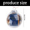 Clear Mini Book Ornament Shatters Resistant Acrylic-Blue 2