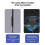 2Pcs Lavalier Lapel Microphones 3.5mm Connector Lavalier Microphone for Cameras/Desktop Computers/So 5