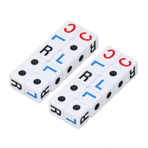 Pack of 20 Left Right Center Dice Fun