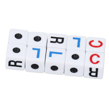 20-Pack Plastic Dice for LRC Parties