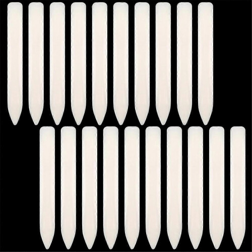 20 Pack Bone Folder Tool, Plastic Bone Folder Crafts Scoring Folding Creasing Paper Crafting Scrapbo 1