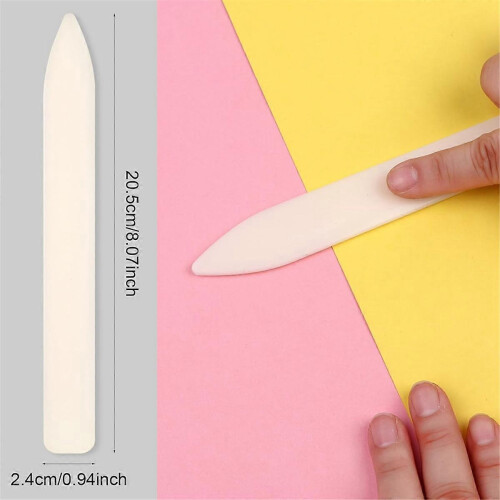 20 Pack Bone Folder Tool, Plastic Bone Folder Crafts Scoring Folding Creasing Paper Crafting Scrapbo 2