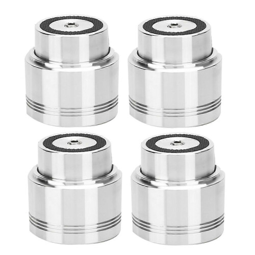 4PCS Speaker Feet Float Speaker Amplifier Stand Spikes DISCS Turntable CD Player Computer Base Feet-53x51mm 1