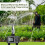 2-Way Programmable Watering Timer for Greenhouse, Lawn Automatic Hose Tap Irrigation System with Dri-A 3