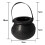 72 Pack Plastic Black Witch Candy Bowls Cauldrons,Pot with Handle ,for Halloween, Easter, St Patrick's Day Party Favors 2
