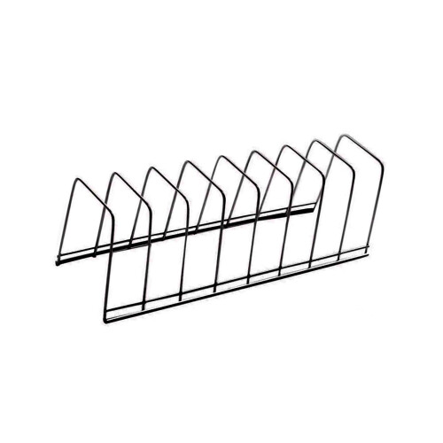 Sleek Kitchen Counter Organizers With Drainage Tray-Black 2
