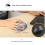 Wireless Vertical Gaming Mouse 6-Button, 10m, Black/Silver 2