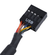 10X USB 3.0 20 Broches En-Tête Mâle Vers USB 2.0 9 Broches Câble Adaptateur Femelle 15cm