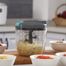 900ML Manual Meat Grinder Garlic Chopper Multifunction Vegetable Cutter Chopper Garlic Crusher Kitchen Gadgets