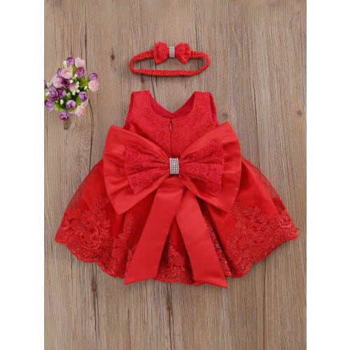 (12-18 Months, Red) Robe pour bébé fermeture éclair. 1