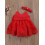 (3-6 Months, Red) Robe pour bébé fermeture éclair. 4