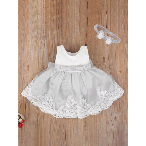 (18-24 Months, Grey) Robe pour bébé fermeture éclair. 2