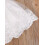 (3-6 Months, White) Robe pour bébé fermeture éclair. 6