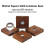 Wireless Charging Night Light - Black Walnut, Glowing Acrylic  Lamp Holder with Crystal  Base 3