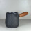 Handcrafted Cast Iron Teapot for Open Flame Brewing - Side Handle Tea Kettle for Boiling Coffee,and Steeping 2