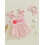 (6-12 Months, Pink) Macacão infantil para a cabeça. 4