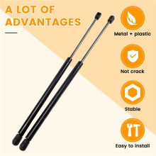 2Pcs Rear Trunk Tailgate Boot Glass Gas Spring Shock Lift Strut Struts Support Bar Rod for Tucson 2005-2012